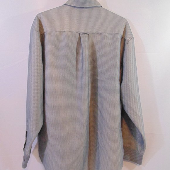 Bugatchi uomo gray Long sleeve button down shirt Large - Picture 4 of 5